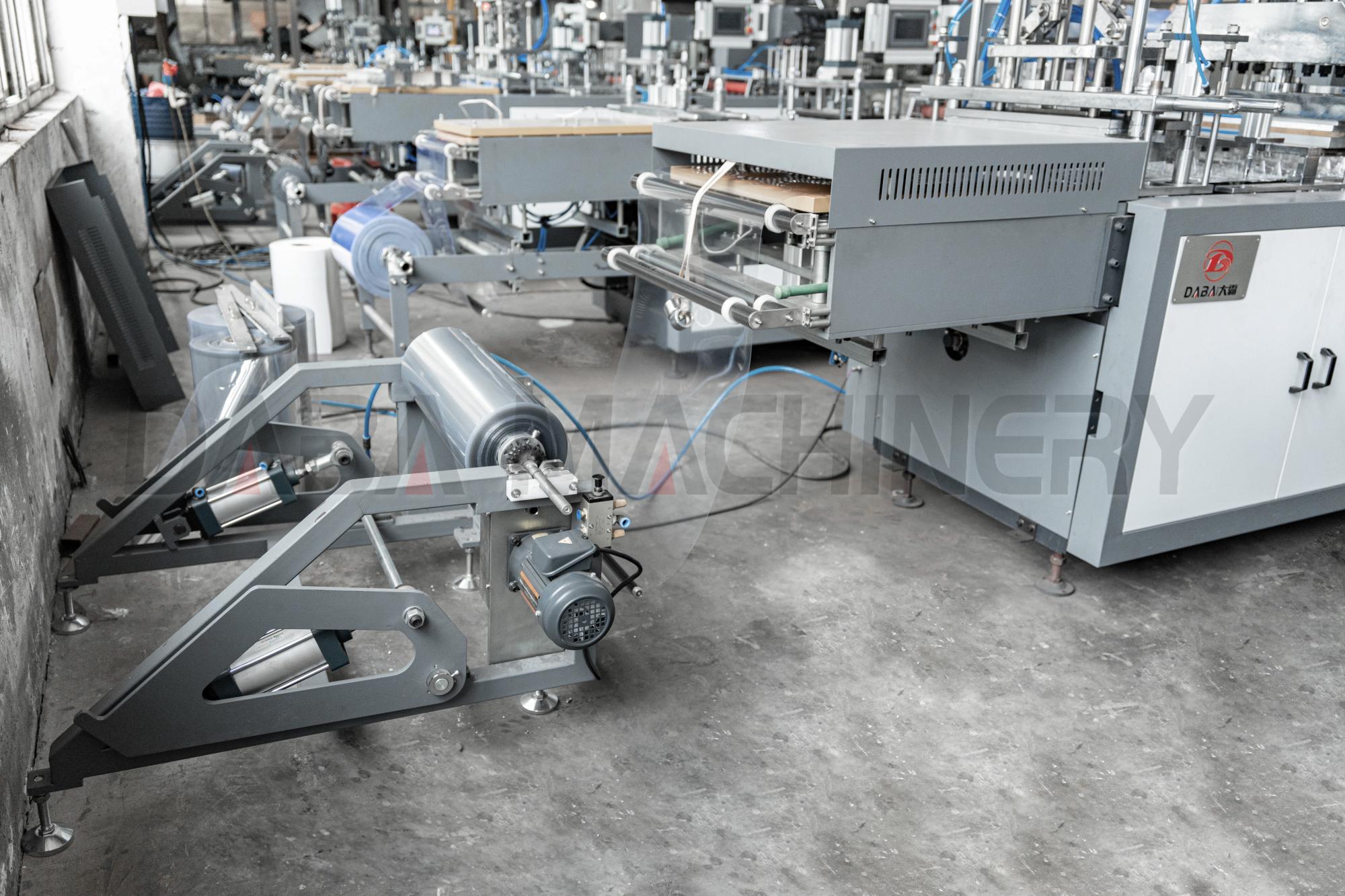 DBBG-S550 Fully Automatic Plastic Egg Tray Thermoforming Machine feature (1)