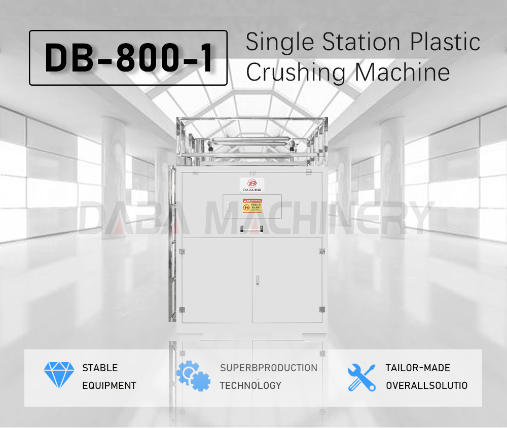 DB-800-1 Single-Station Plastic Crusher description DB-800-1 Single-Station Plastic Crusher description