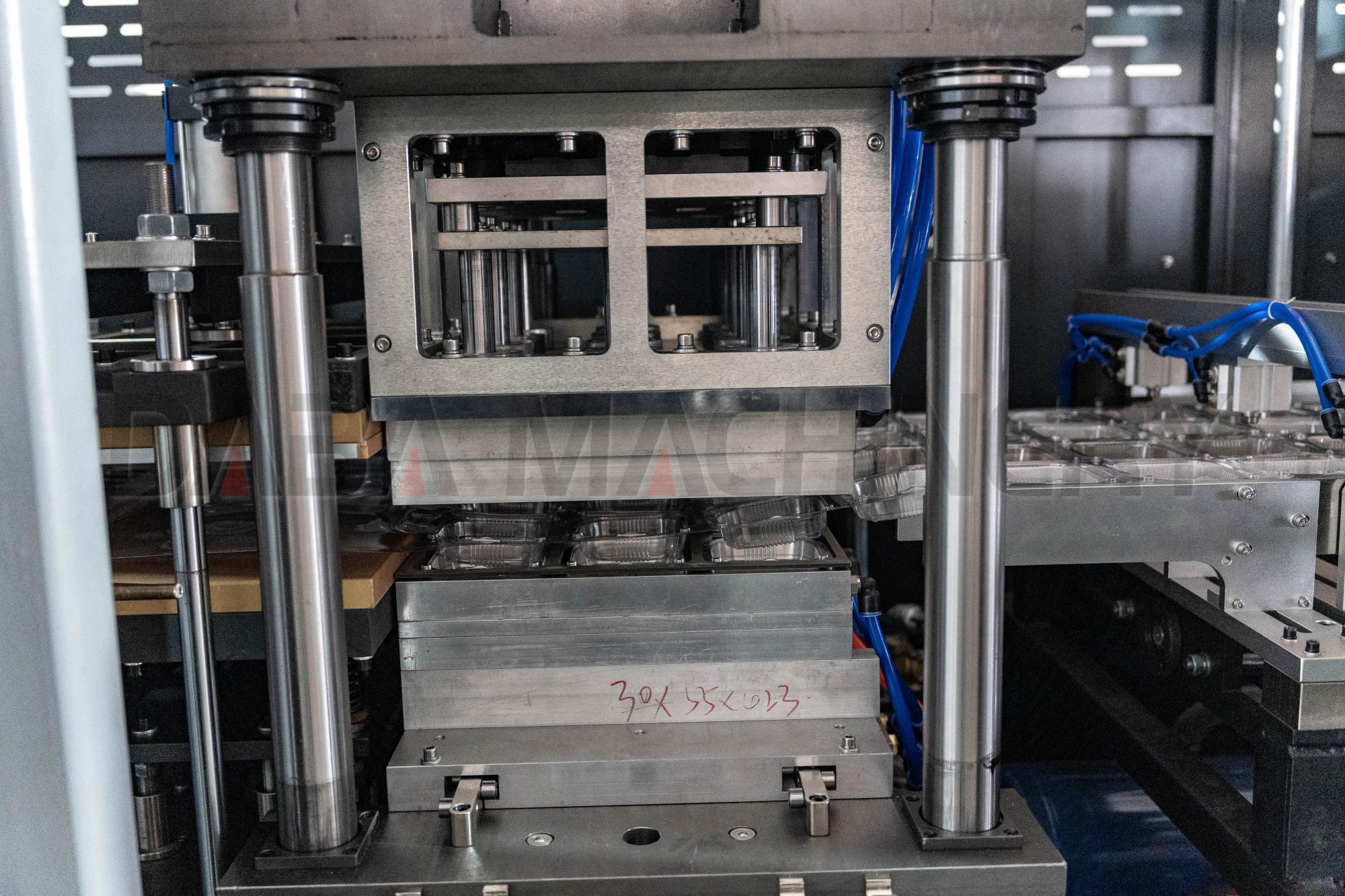 DBBG-S600P Automatic Plastic Cup Lid Thermoforming Machine (3)