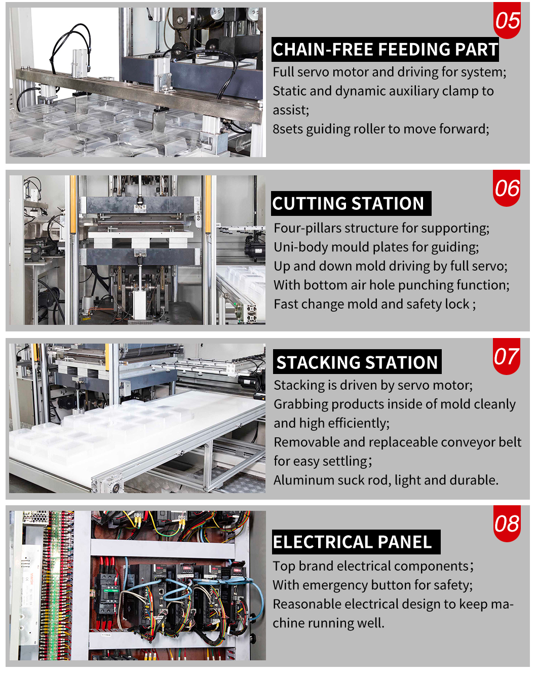 DBOP-S7080 BOPS Three-Station Plastic Thermoforming Machine landing page (7)