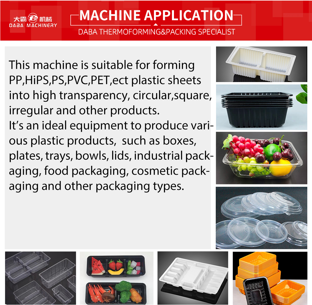 DB-3021 Three-Station In-mould Cutting Plastic Thermoforming Machine landing page (2)