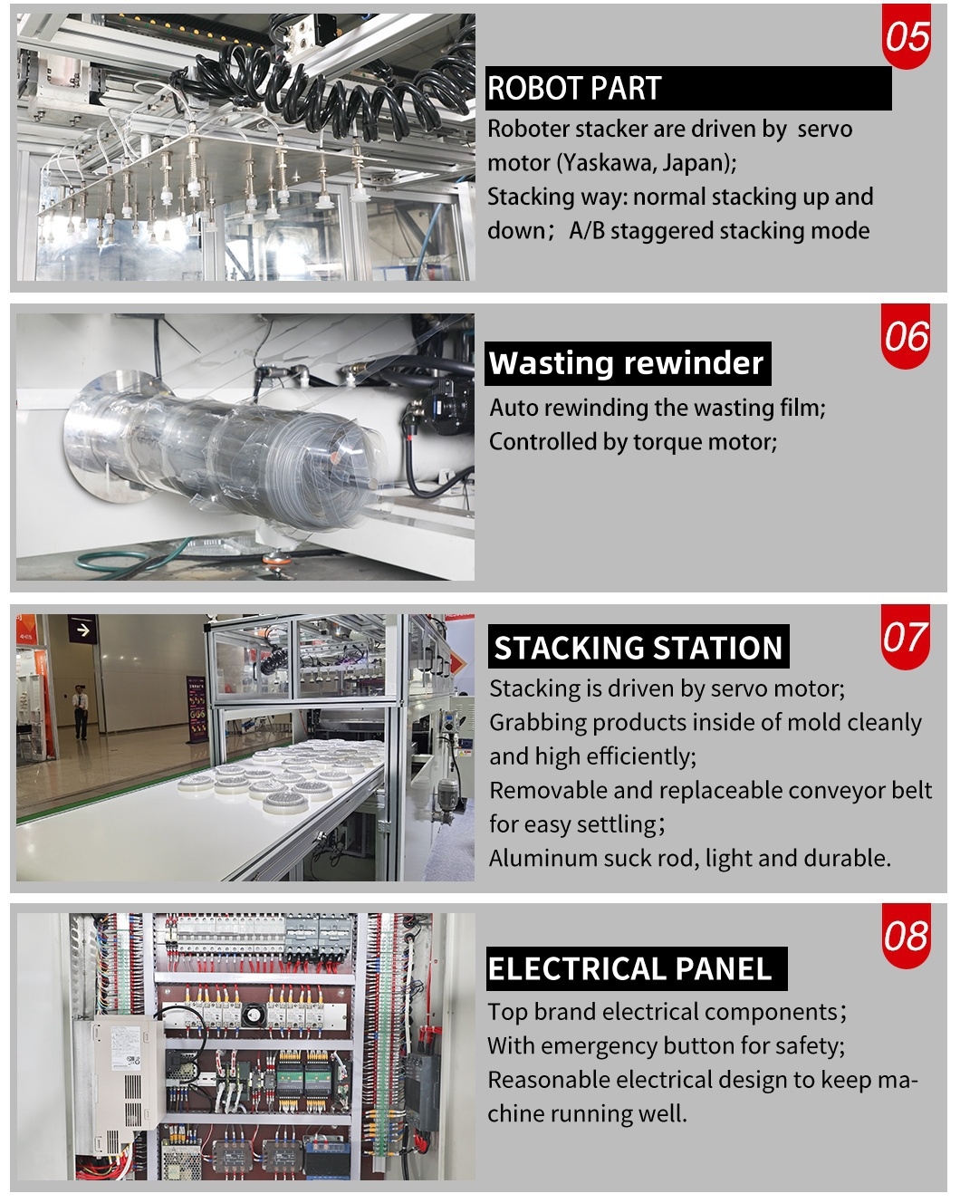 DB-6378 Fully Automatic BOPS Plastic Thermoforming Machine landing page (2)