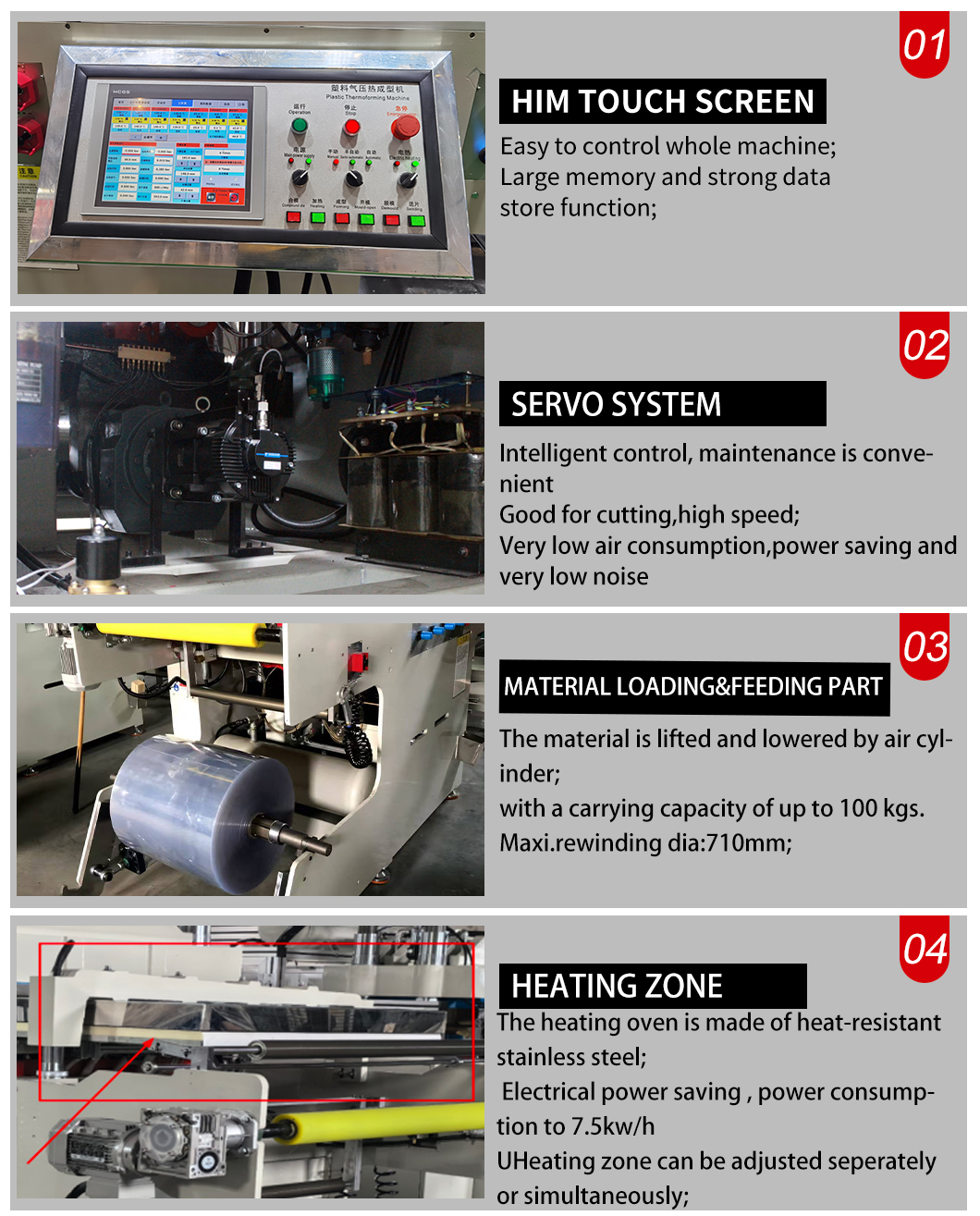 DB-5162 BOPS Fully Automatic Plastic Thermoforming Machine landing page (5)