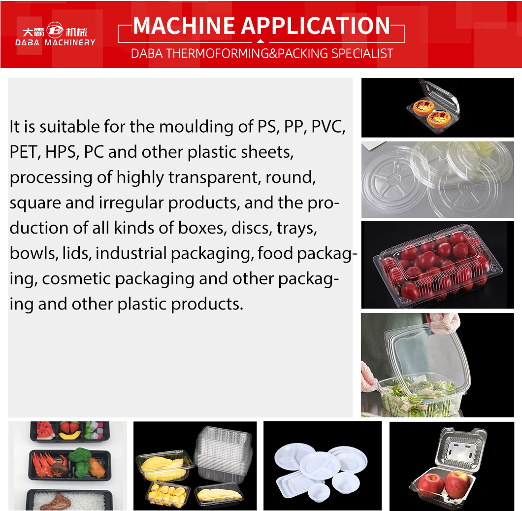 DBSX-3-7285 Three-Station Plastic Vacuum Forming Machine landing page (2)