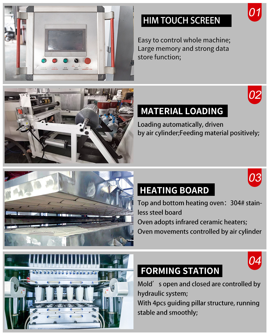DBZB-Y7642 Fully Automatic Hydraulic Plastic Cup Making Machine landing page (5)
