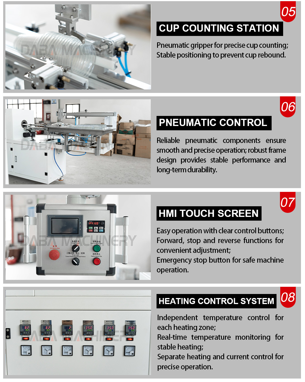 DB-120-M Automatic Plastic Cup Rim Rolling Machine landing page (5)