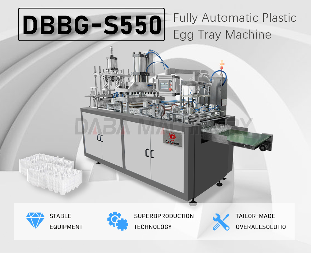 DBBG-S550 Fully Automatic Plastic Egg Tray Thermoforming Machine description2 DBBG-S550 Fully Automatic Plastic Egg Tray Thermoforming Machine description2